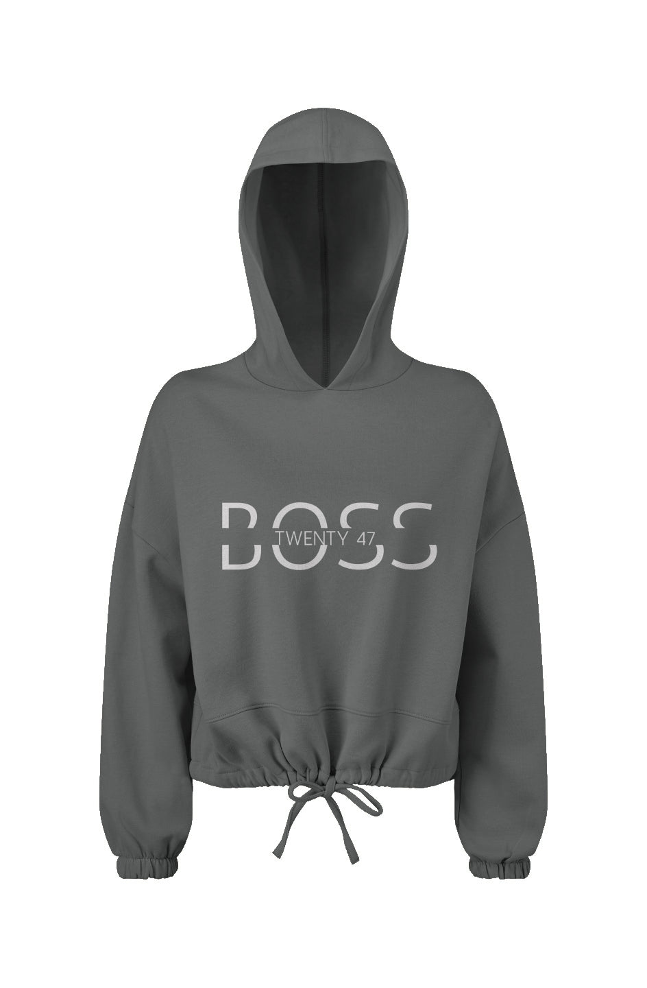 On Duty Crop Hoodie Because being a boss is a 24/7