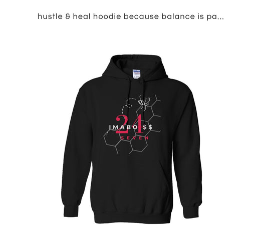 Hustle & Heal Hoodie-Men’s style